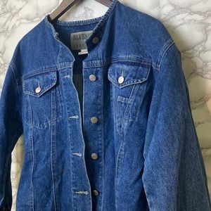 Vintage 1990’s Jean Jacket Round collar